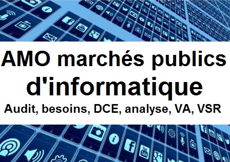 AMO marchés publics d'informatique