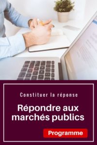 formation répondre aux appels d'offres publics