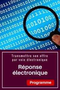 J03 reponse electronique aux marches publics