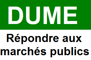 DUME Document Unique de Marché Européen